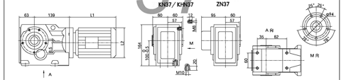 K37減速機扭力臂安裝