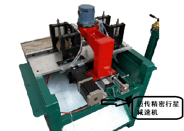 邁傳精密行星減速機在木工機械木線機上使用.png